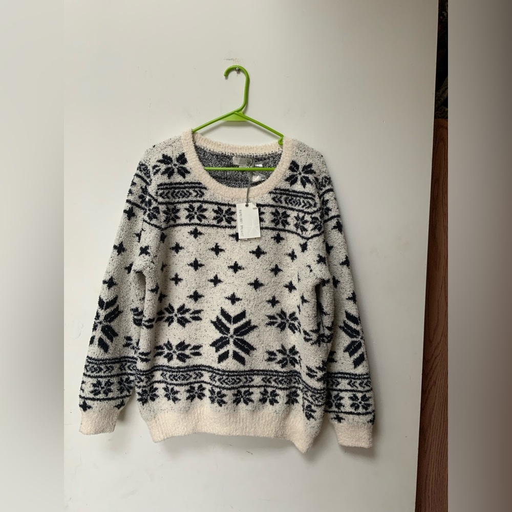 Barefoot Dreams Fair Isle Sweater
